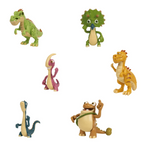 جيجانتوصور مجسم ديناصورات 12 سم اشكال متنوعه مجسمات الحيوانات Gigantosaurus