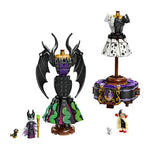 ليجو 43262 ديزني فساتين ماليفيسنت وكرويلا دي فيل مكعبات التركيب LEGO