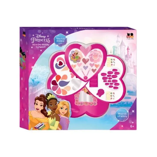 ديزني حقيبة مكياج على شكل قلب مع 4 طبقات المكياج والتجميل Disney