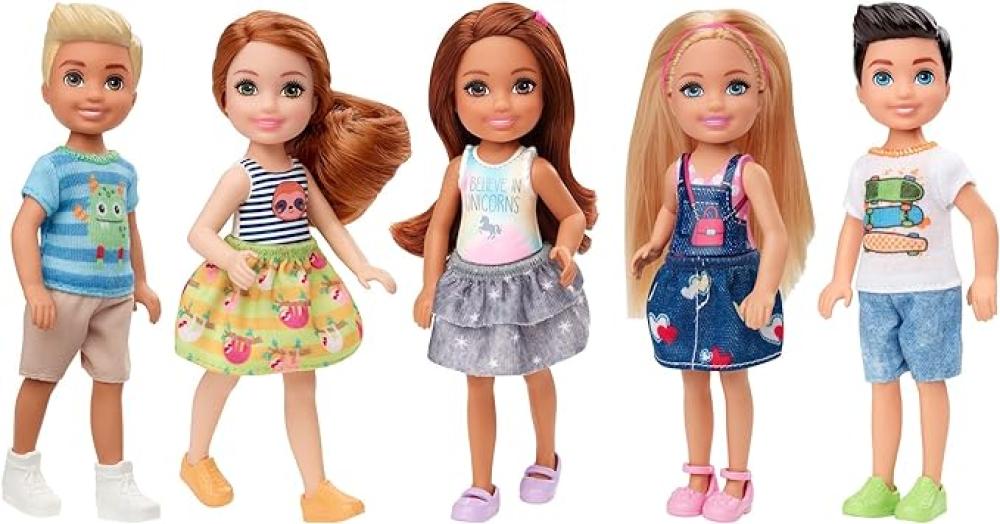 باربي مجموعة دمى تشيلسي اشكال متنوعة دمى الشخصيات Barbie