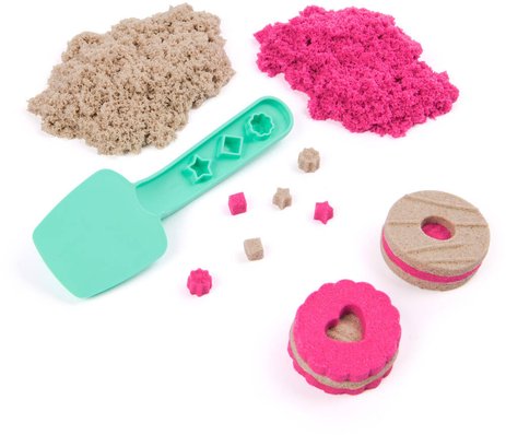 كينتيك ساند صندوق بسكويت الرمل تشكيل الرمل Kinetic SAND