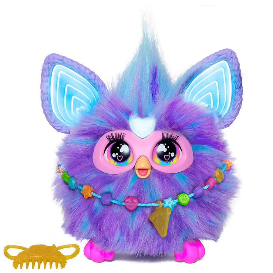فوربي لعبة فوربي القطنية التفاعلية بنفسجي الالعاب القطنية Furby