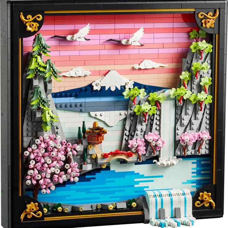 ليجو 31218 ارت أزهار الكرز اليابانية مكعبات التركيب LEGO