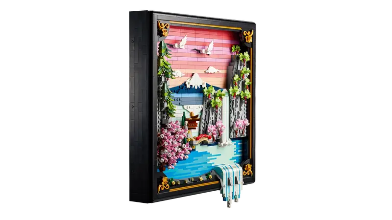 ليجو 31218 ارت أزهار الكرز اليابانية مكعبات التركيب LEGO