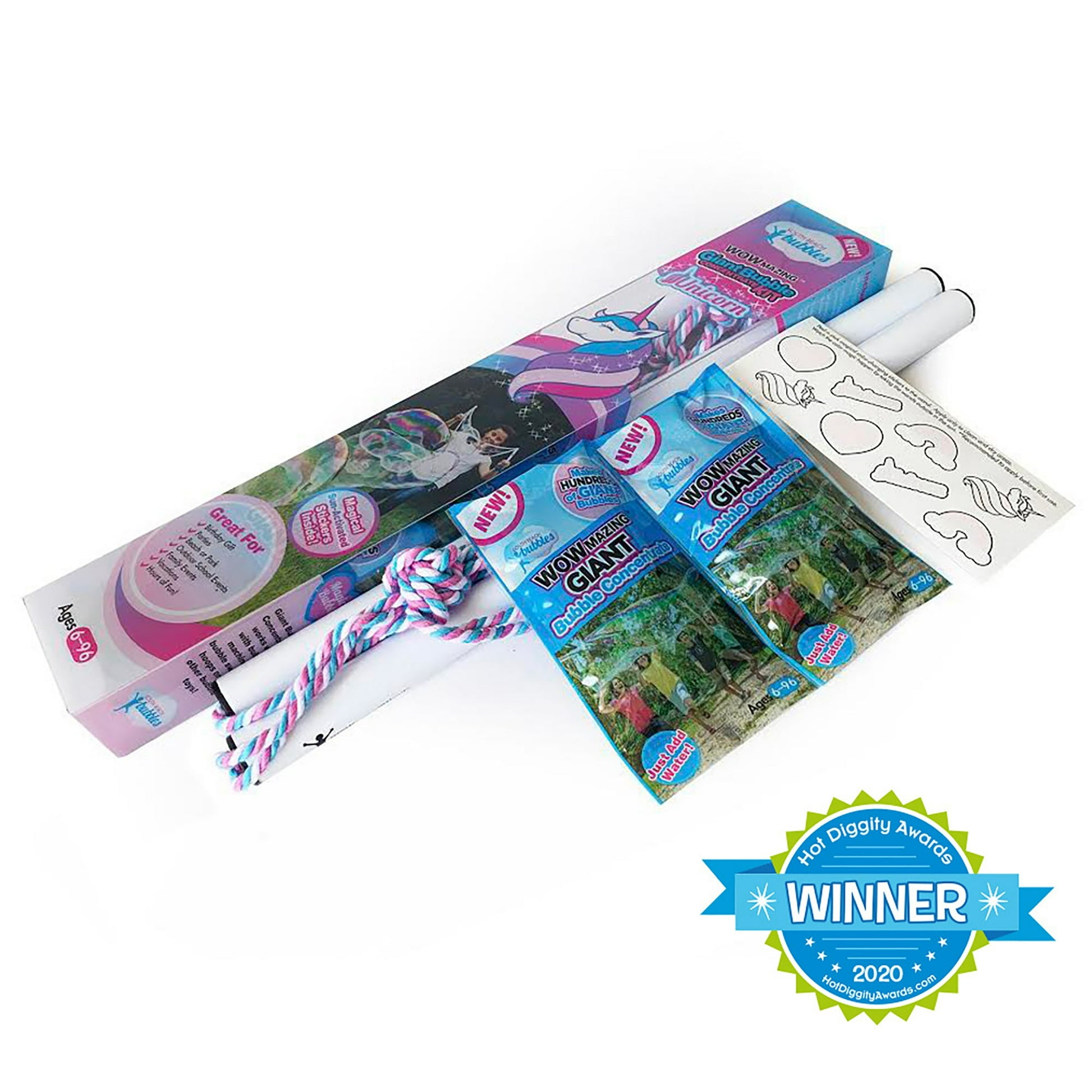 واوميزنج محلول فقاعات عملاقة مركز فقاعات الماء والصابون Wowmazing