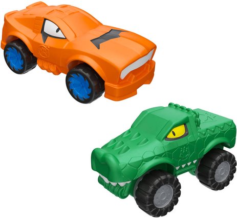 هيروز اوف جو جيت زو تايجور ضد روك جو ستريتش ايم التمدد والضغط Heroes of Goo Jit Zu