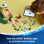 ليجو 43264 ديزني سيارة السباق وقطار الاحتفال مكعبات التركيب LEGO