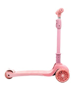 تايني ويل سكوتر وردي فاتح 3 كفرات قابل للطي سكوتر 3 عجلات Tiny Wheel