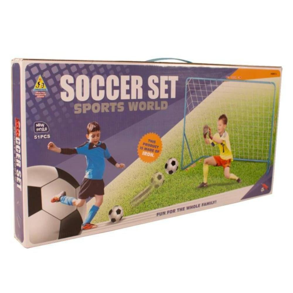 مرمى كرة قدم حديد 280 سم العاب الرياضه LOCAL