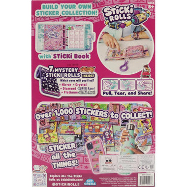 ستيكي رولز سوار ملصقات كتاب لا صق الخرز والاكسسوارات Sticki Rolls