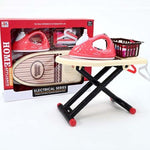 لعبة مكواة مع طاولة التسوق والوظائف LOCAL