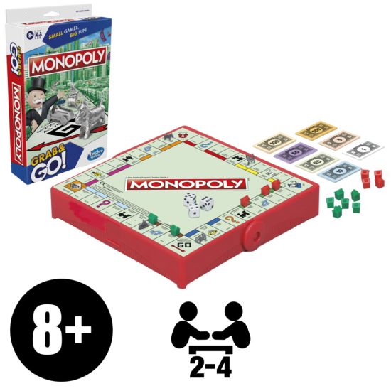 لعبة مونوبولي جراب آند جو الكلاسيكية العاب لوحية Monopoly