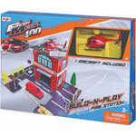 مايستو اف ام بيلد ان بلاي محطة اطفاء مركبات مع مسار Maisto