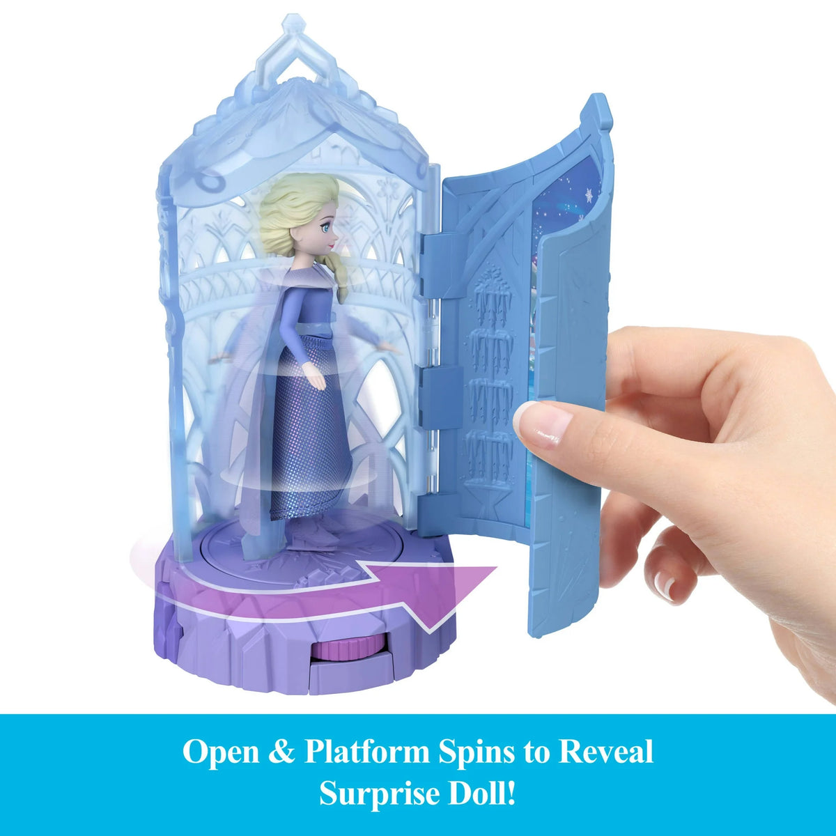 ديزني فروزن آيس كاسل سبين سربرايز شخصيات كرتونية Disney