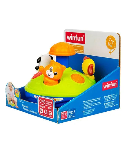 وين فن سبينر أصدقاء الحيوانات مواليد تفاعلي WinFun