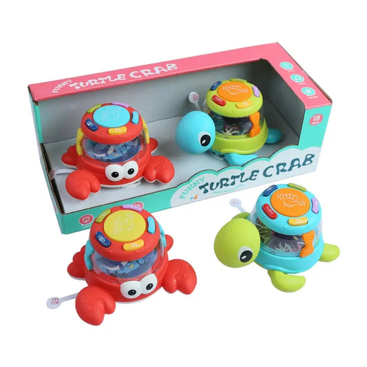 لعبه السلحفاة و السلطعون الموسيقية مواليد تفاعلي LOCAL