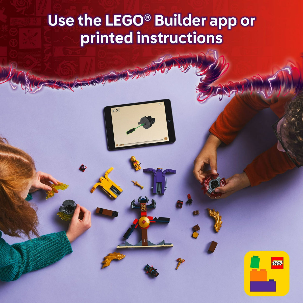 ليجو 71826 نينجاغو معركة دراجون سبينجيتسو مكعبات التركيب LEGO