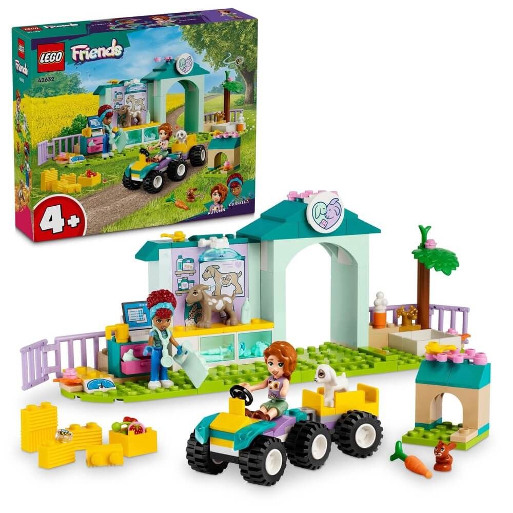 ليجو مكعبات بناء العيادة البيطرية مكعبات التركيب LEGO