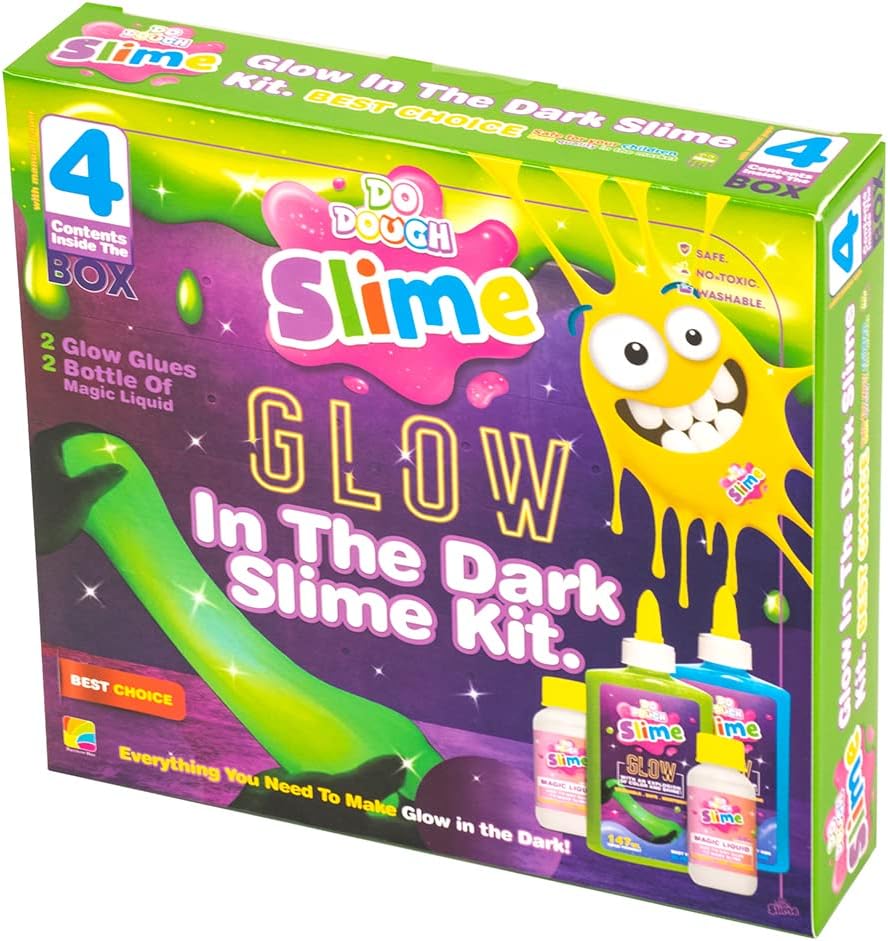 دو دو صنع السلايم المتوهج في الظلام سلايم Do Dough