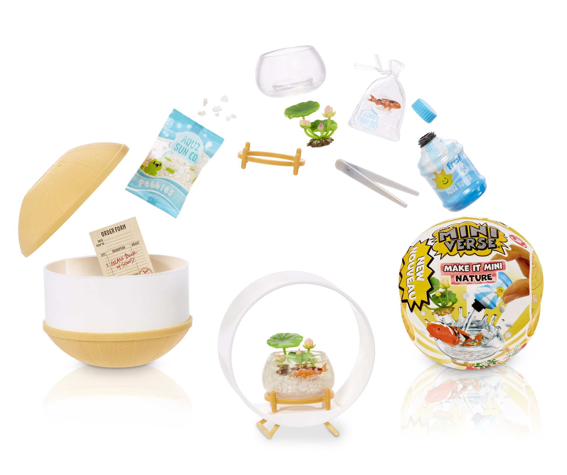 مينيفيرس بيضة مفاجأة الطبيعة ألعاب المطابخ Miniverse