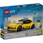 ليجو 60487 سيتي سيارة التاكسي الأصفر مكعبات التركيب LEGO