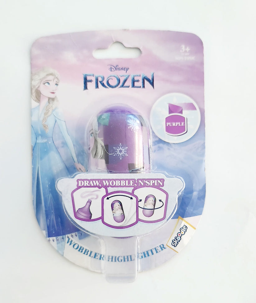 سكوديل هايلايتر ووبلر فروزن مع بطاقة دعم رسم و تلوين Disney