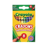 كرايولا 8 أقلام تلوين ملونة رسم و تلوين Crayola