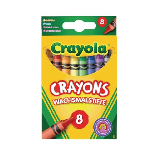 كرايولا 8 أقلام تلوين ملونة رسم و تلوين Crayola