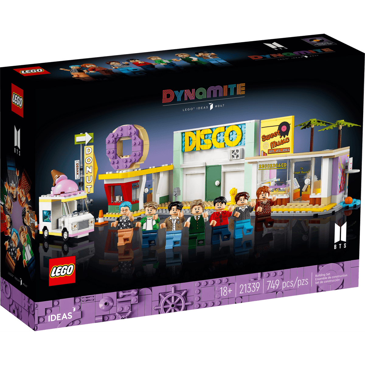 ليجو 21339 ديناميت بي تي إس مكعبات التركيب LEGO
