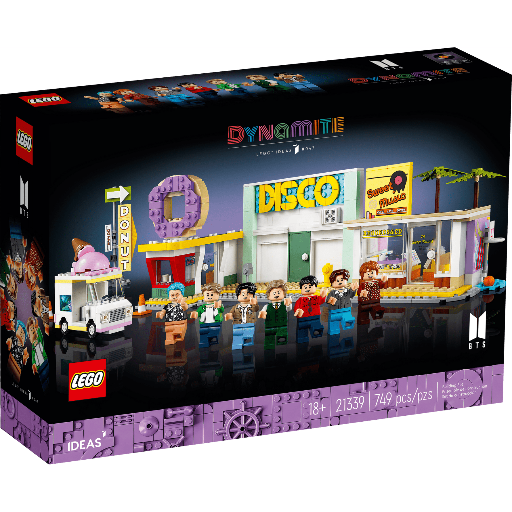 ليجو 21339 ديناميت بي تي إس مكعبات التركيب LEGO