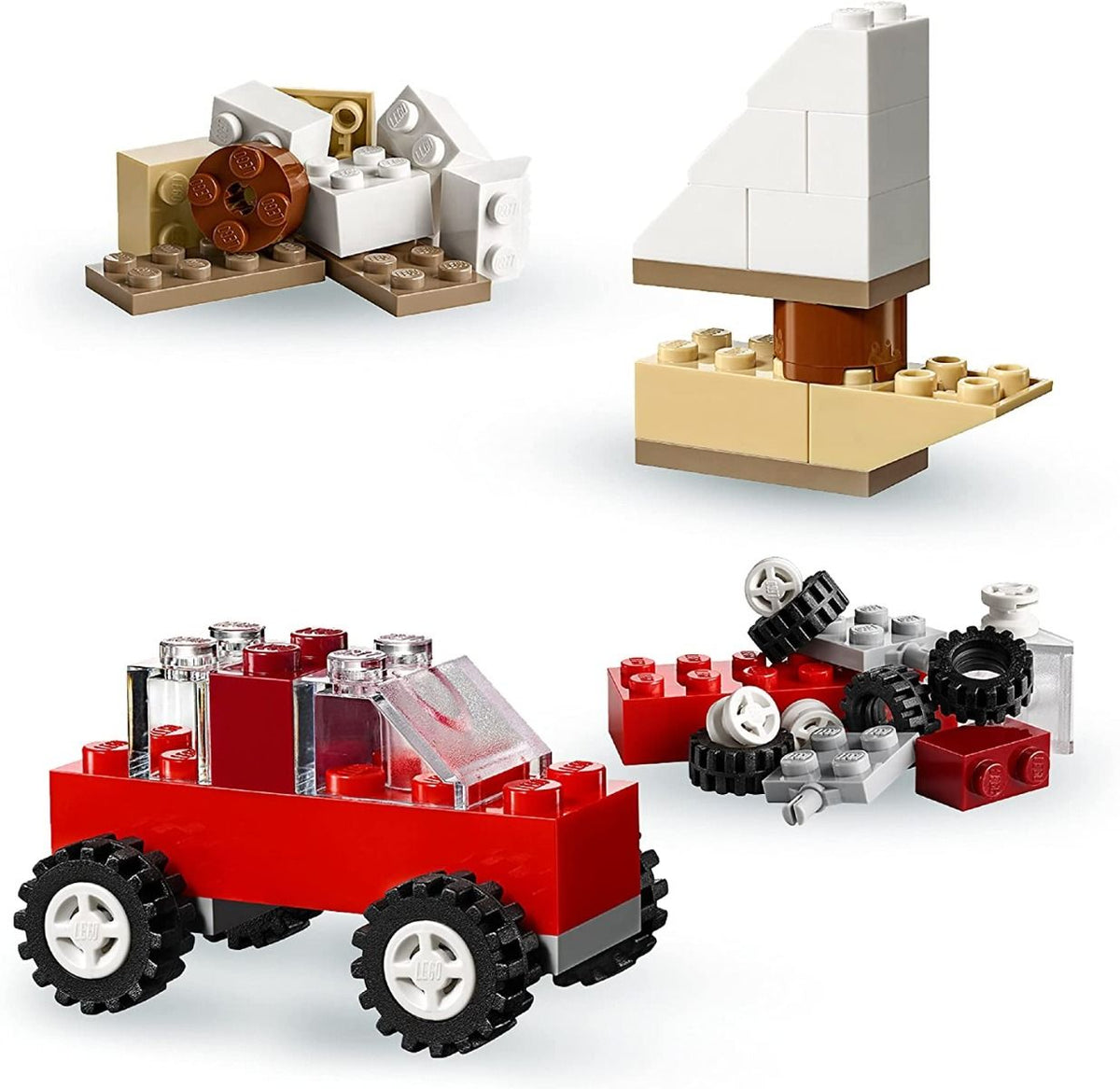 ليجو كلاسيك مكعبات الحقيبة المبتكرة مكعبات التركيب LEGO