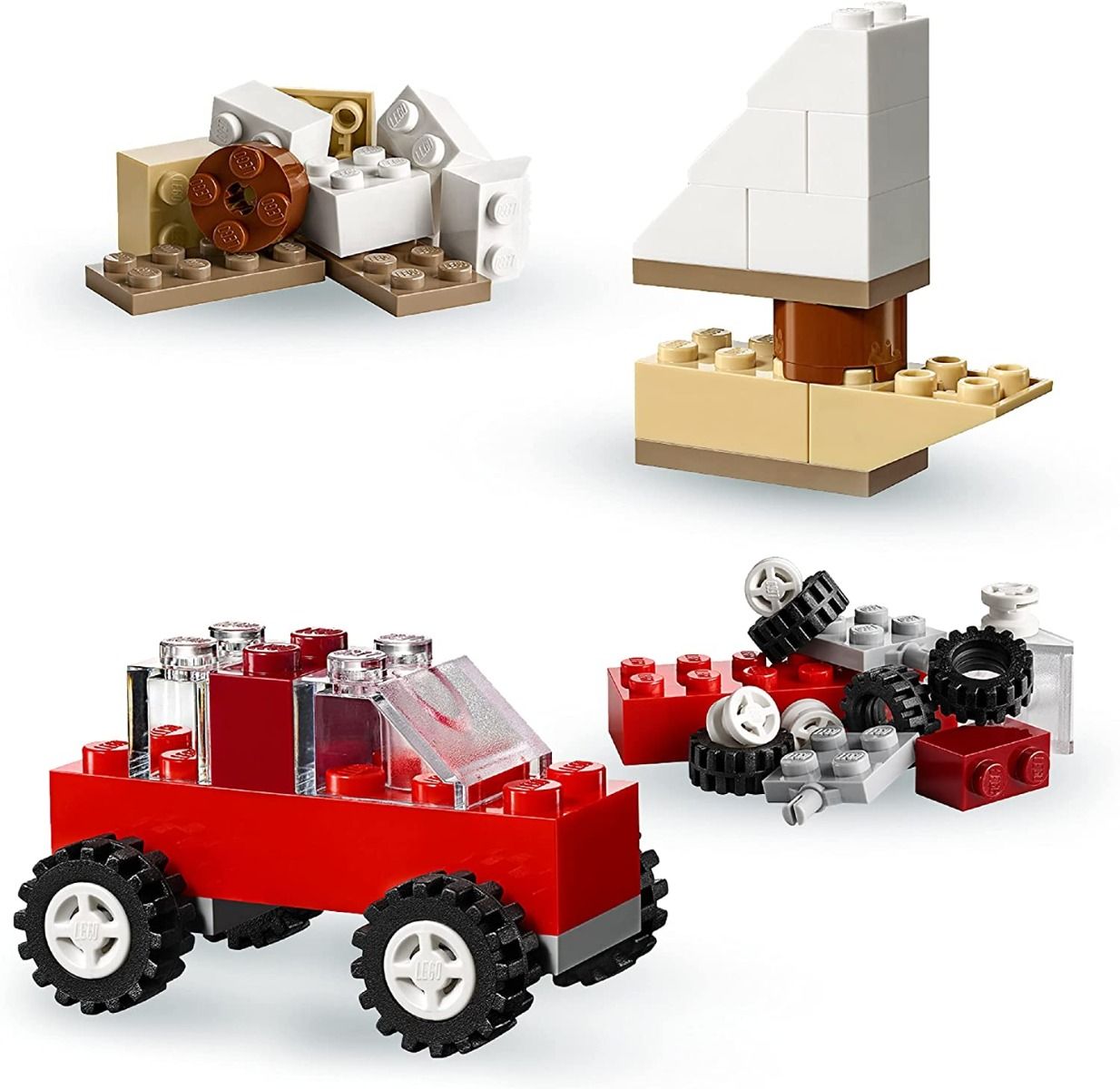 ليجو كلاسيك مكعبات الحقيبة المبتكرة مكعبات التركيب LEGO