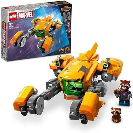 ليجو مارفل بناء سفينة صاروخ مكعبات التركيب LEGO
