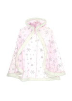 فيري لاند زي عباءة الثلج الوردي الملابس التنكرية Fairy Land