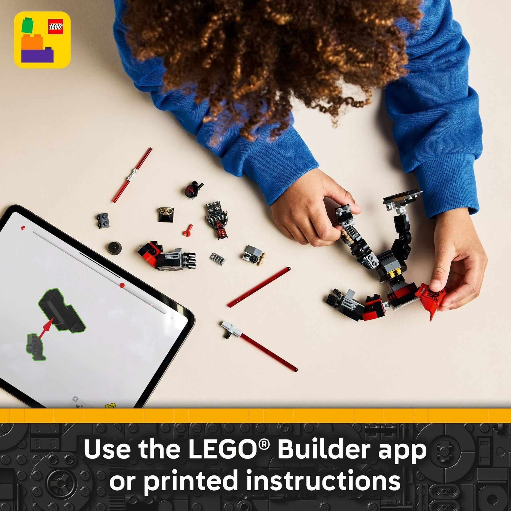 ليجو 75411 ستار وورز دارث مول ميك مكعبات التركيب LEGO