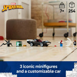 ليجو 76309 مارفل سيارة سبايدرمان ضد فينوم مكعبات التركيب LEGO