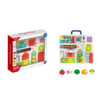 هوانجر ألعاب المطبخ مع إضاءة وموسيقى مواليد تفاعلي HUANGER