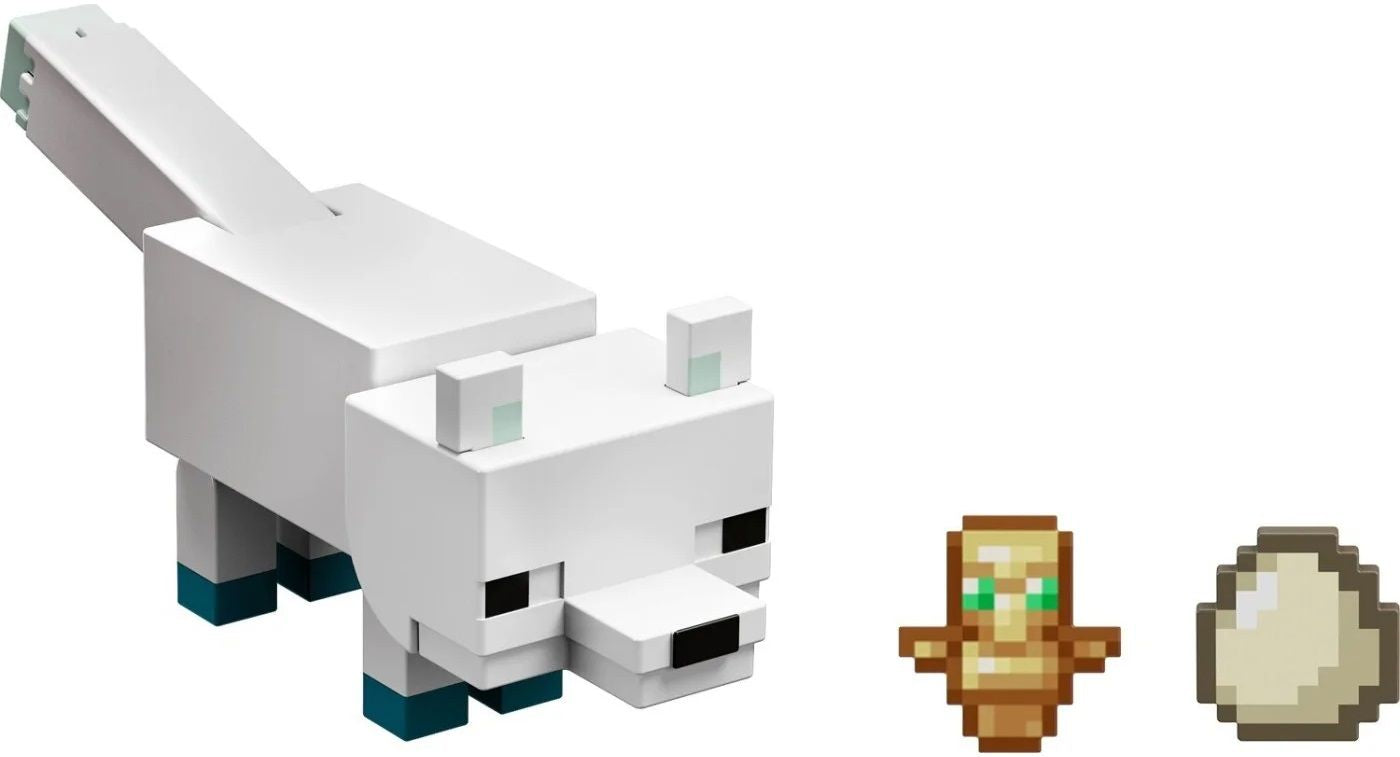 ماين كرافت ثعلب القطب الشمالي المجسمات Minecraft