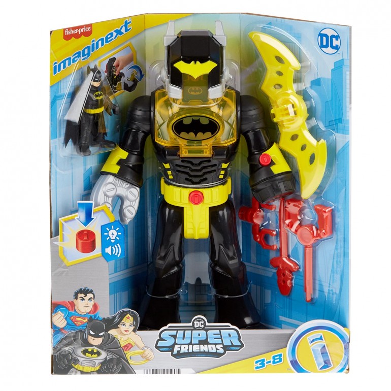 باتمان سوبر فريندز مجسم مع روبوت مجسمات الشخصيات BATMAN