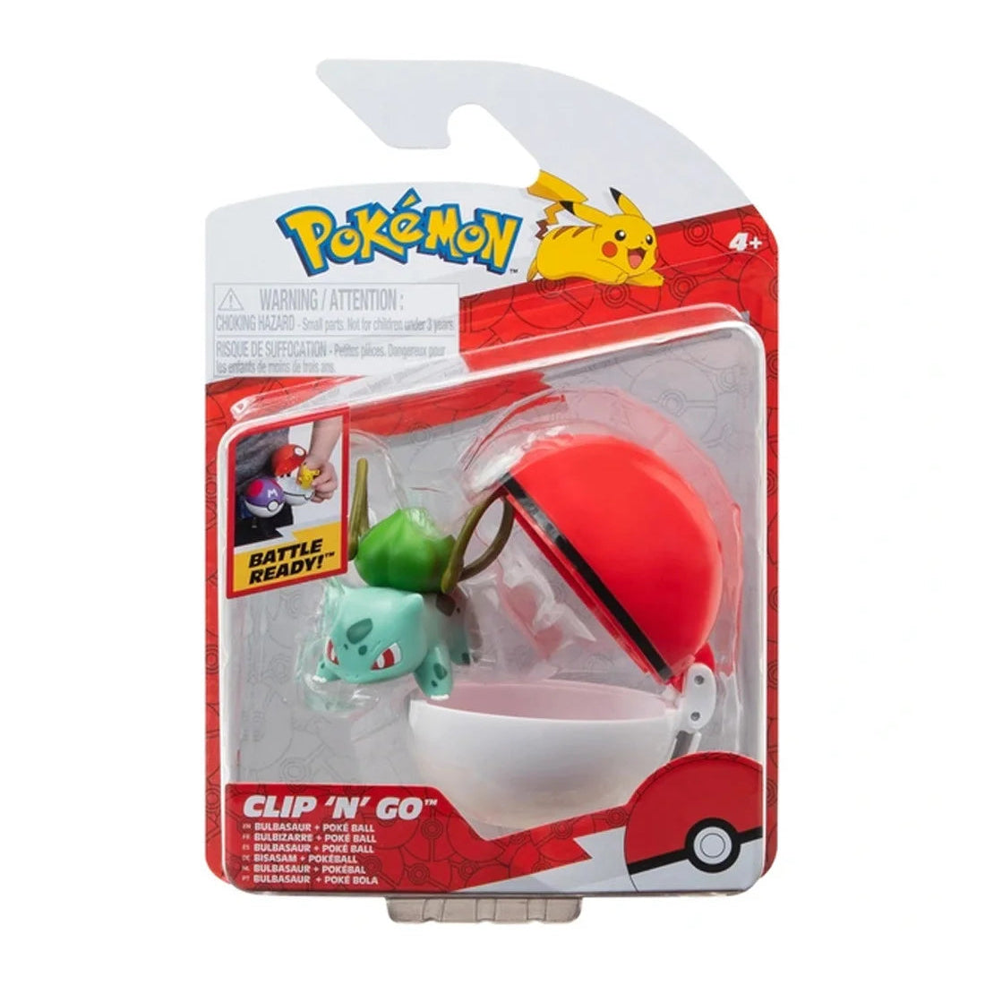 بوكيمون مجسم كليب آند جو بولباسور شخصيات كرتونية Pokemon