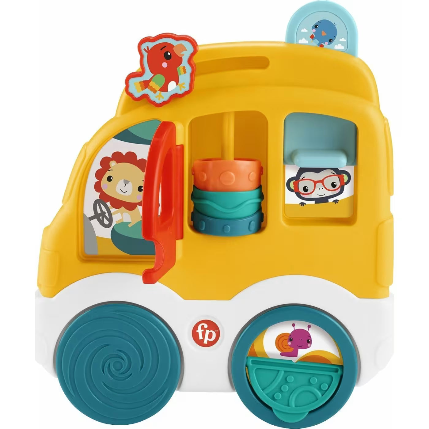 فيشر برايس سيارة اكتشاف أصدقاء الحيوانات مواليد تفاعلي Fisher-Price