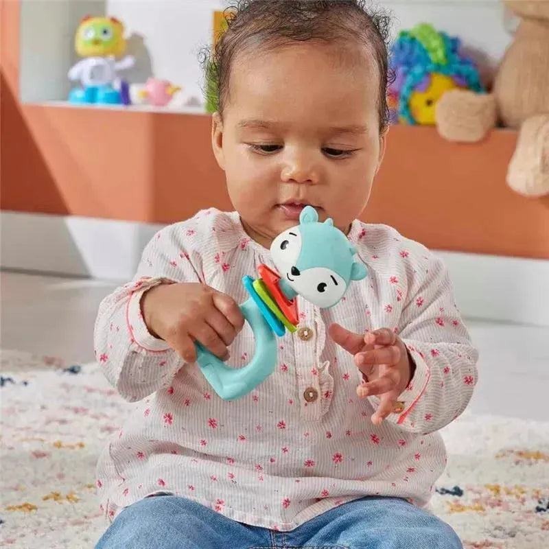 فيشر برايس خشخيشة خواتم الحيوانات مواليد تفاعلي Fisher-Price