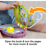فيشر برايس كتاب القرد الأرجواني التفاعلي مواليد تفاعلي Fisher-Price