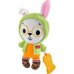 فيشر برايس دمية الأرنب القطنية مع عضاضة الالعاب القطنية Fisher-Price