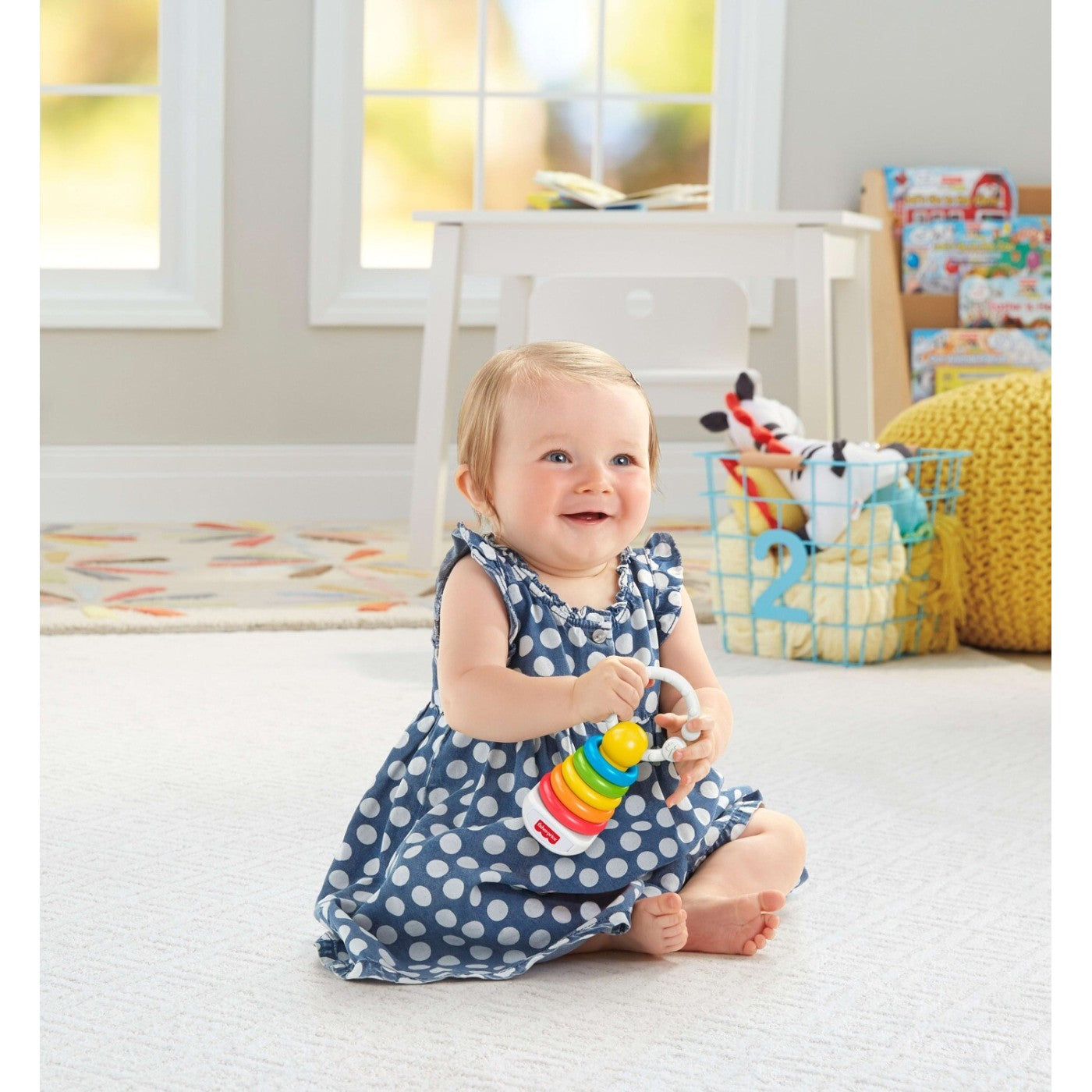 فيشر برايس خشخيشة ولعبة أنشطة حسية مواليد تفاعلي Fisher-Price