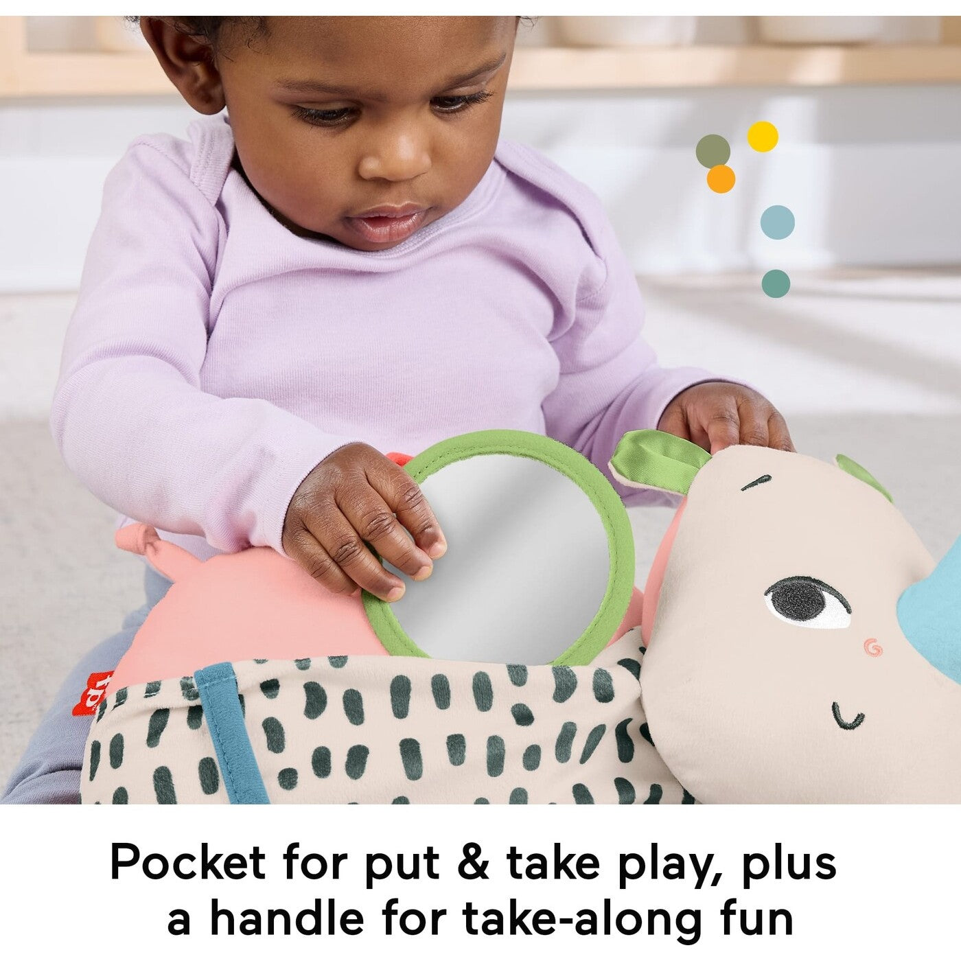 فيشر برايس دمية وحيد القرن لوقت النوم مواليد تفاعلي Fisher-Price