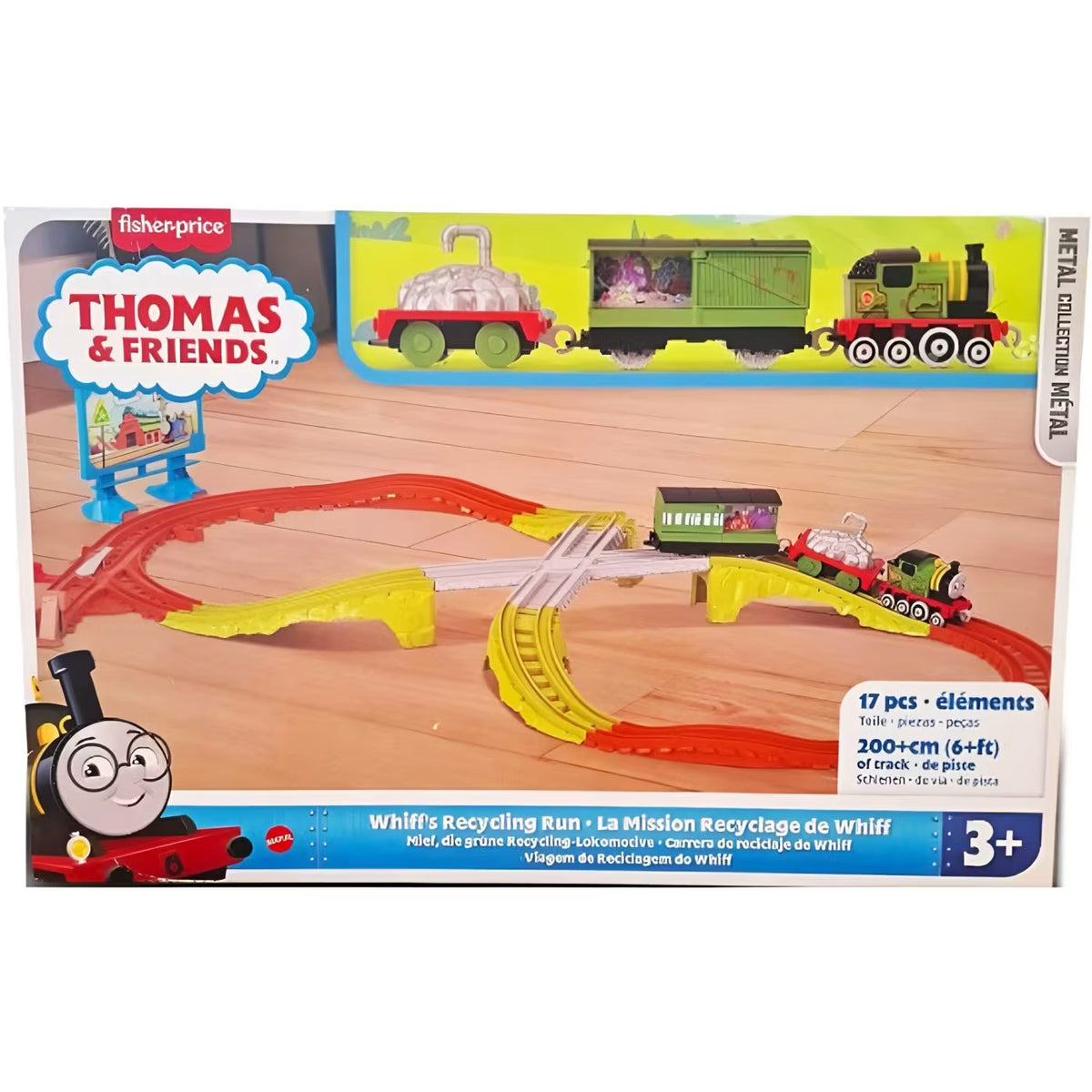 توماس قطار مسار ألعاب سباق إعادة التدوير مركبات مع مسار Thomas and Friends
