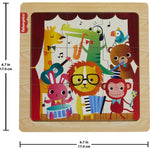 فيشر برايس بزل الغابه 9 قطع العاب البزل Fisher-Price