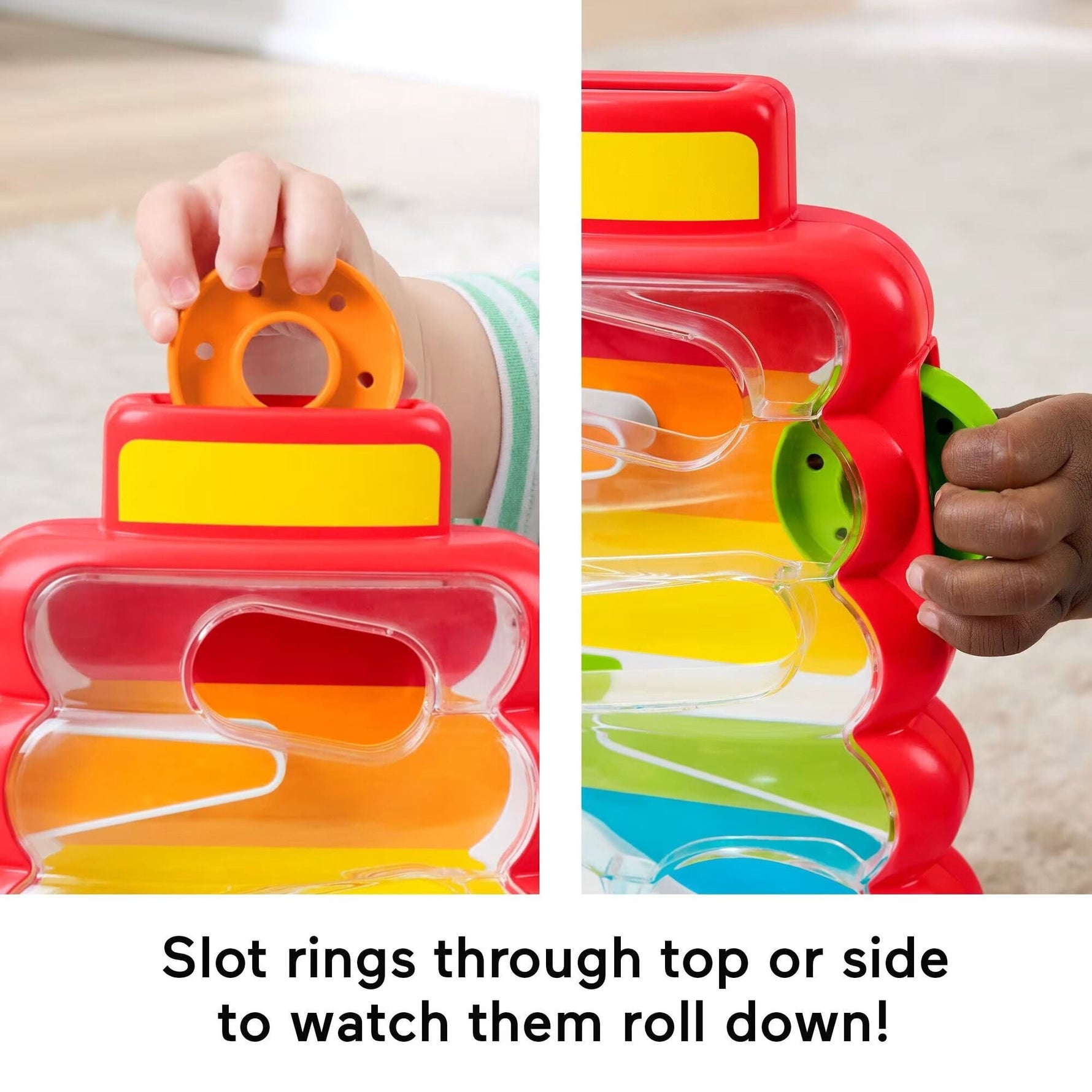 فيشر برايس لعبة سقوط الحلقات التعليمية للأطفال العاب تعليمية Fisher-Price