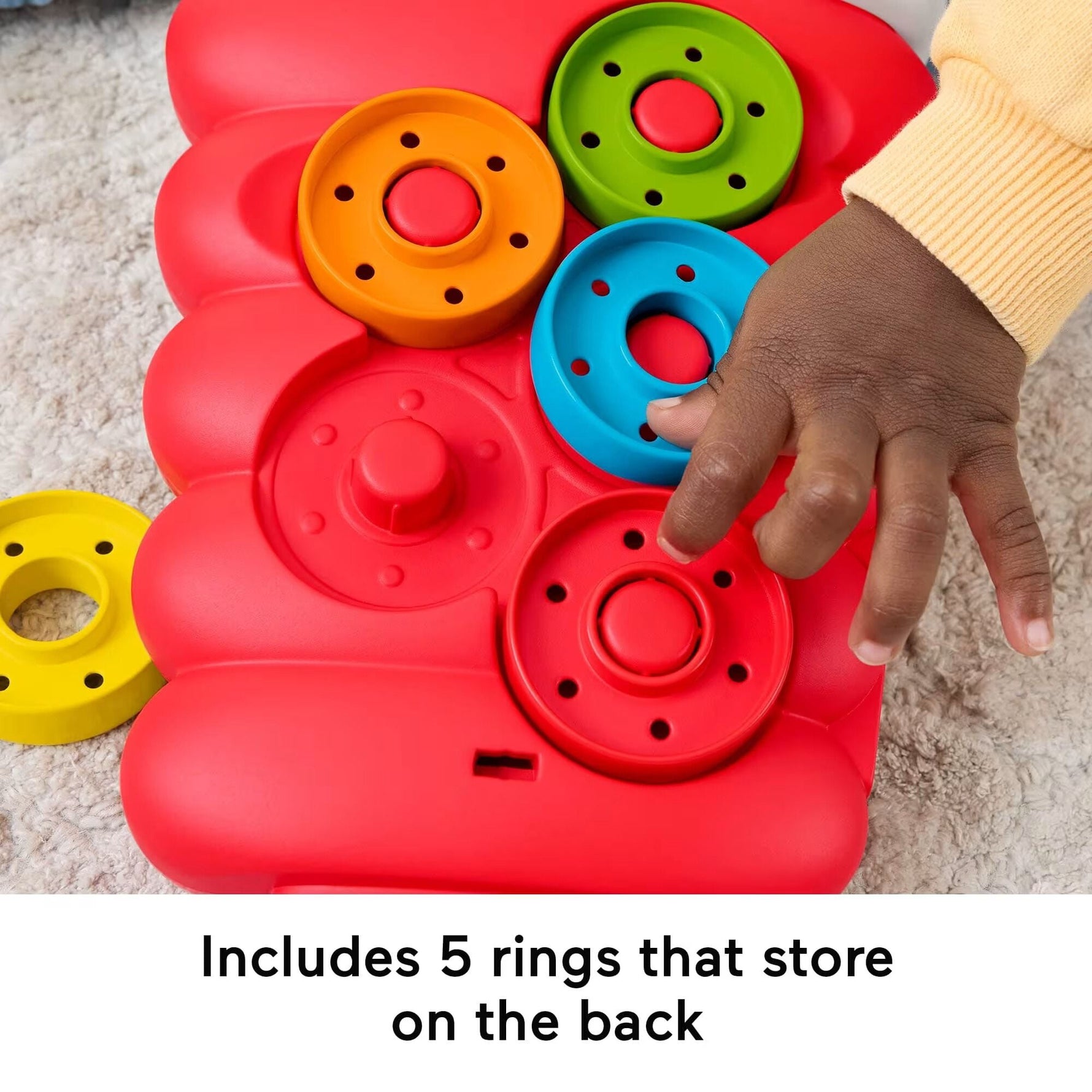فيشر برايس لعبة سقوط الحلقات التعليمية للأطفال العاب تعليمية Fisher-Price
